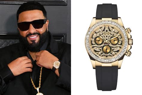 dj khaled green rolex|DJ Khaled watch collection.